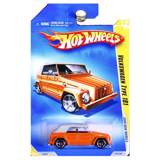 Hot Wheels 2009 New Models VW Volkswagen Type 181 Thing Orange #17