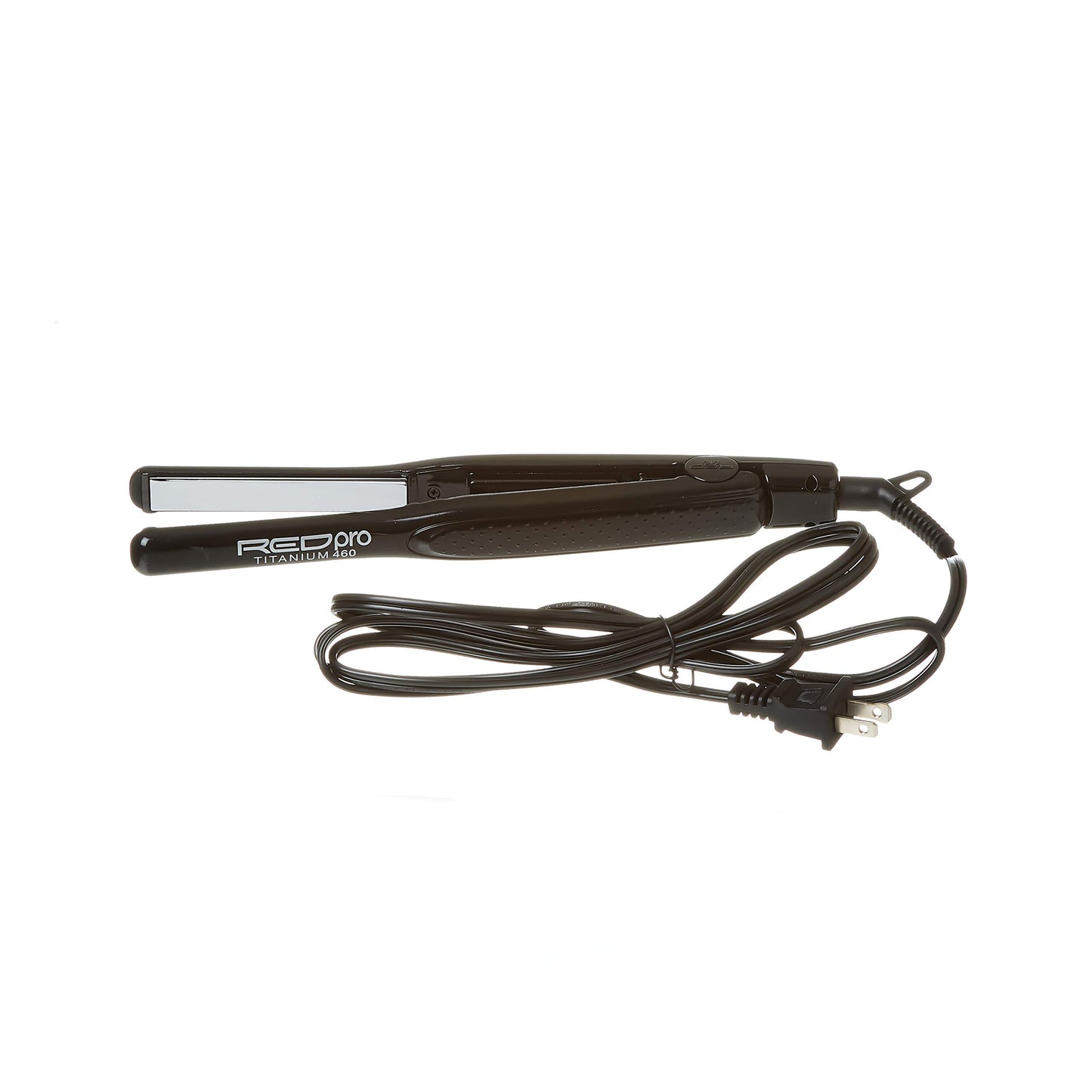 Kiss Products Red Pro Titanium Flat Iron, 1/2 Inch, 1 Pound