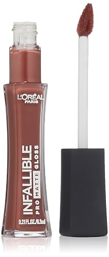 L’Oréal Paris Infallible Lip Pro Matte Gloss, Statement Nude, 0.21 fl. oz.