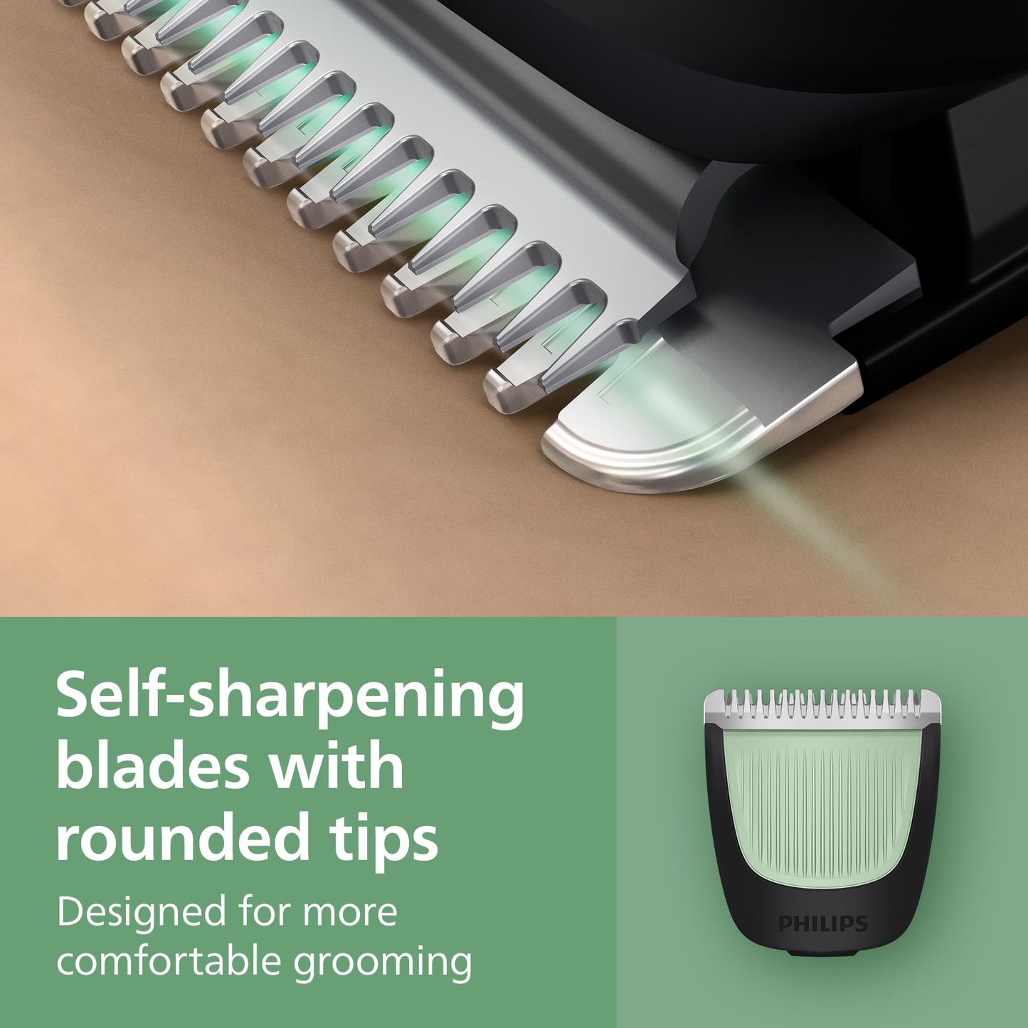 Philips Norelco All-in-One 3000 Series 13 in 1 Trimmer, Beard Styler & Men's Hair Clipper, 9 Length Settings & Self-Sharpening Skin-Friendly Blades Beauty and Personal Care Norelco