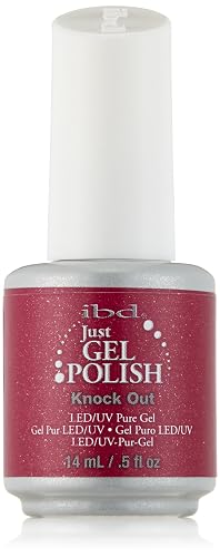 IBD Just Gel Nail Polish, Knock Out, 0.5 Fluid Ounce Beauty & Personal Care IBD