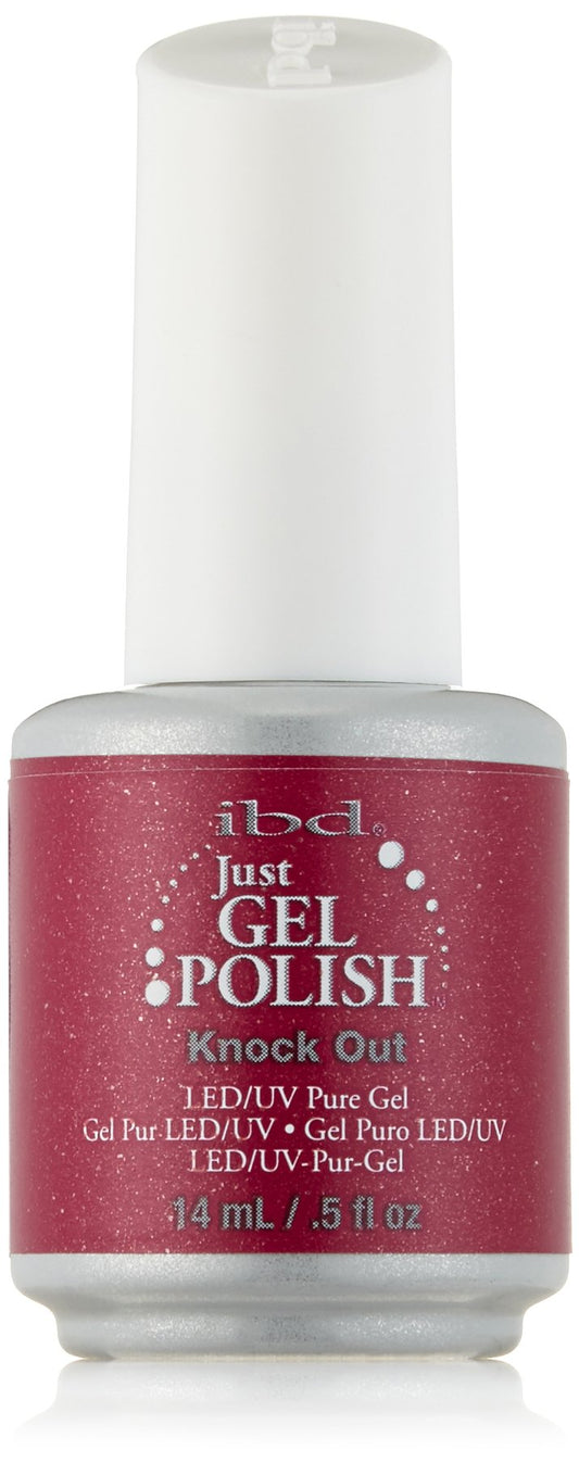 IBD Just Gel Nail Polish, Knock Out, 0.5 Fluid Ounce Beauty & Personal Care IBD