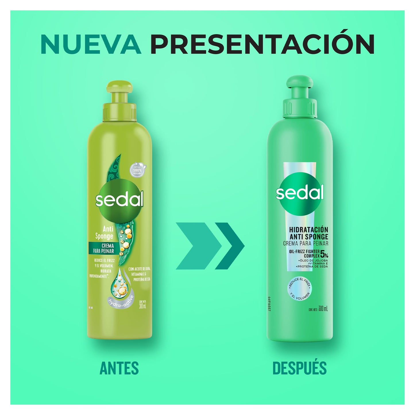 Sedal Anti Sponge with Hydracate Complex Combing Cream 300 ml