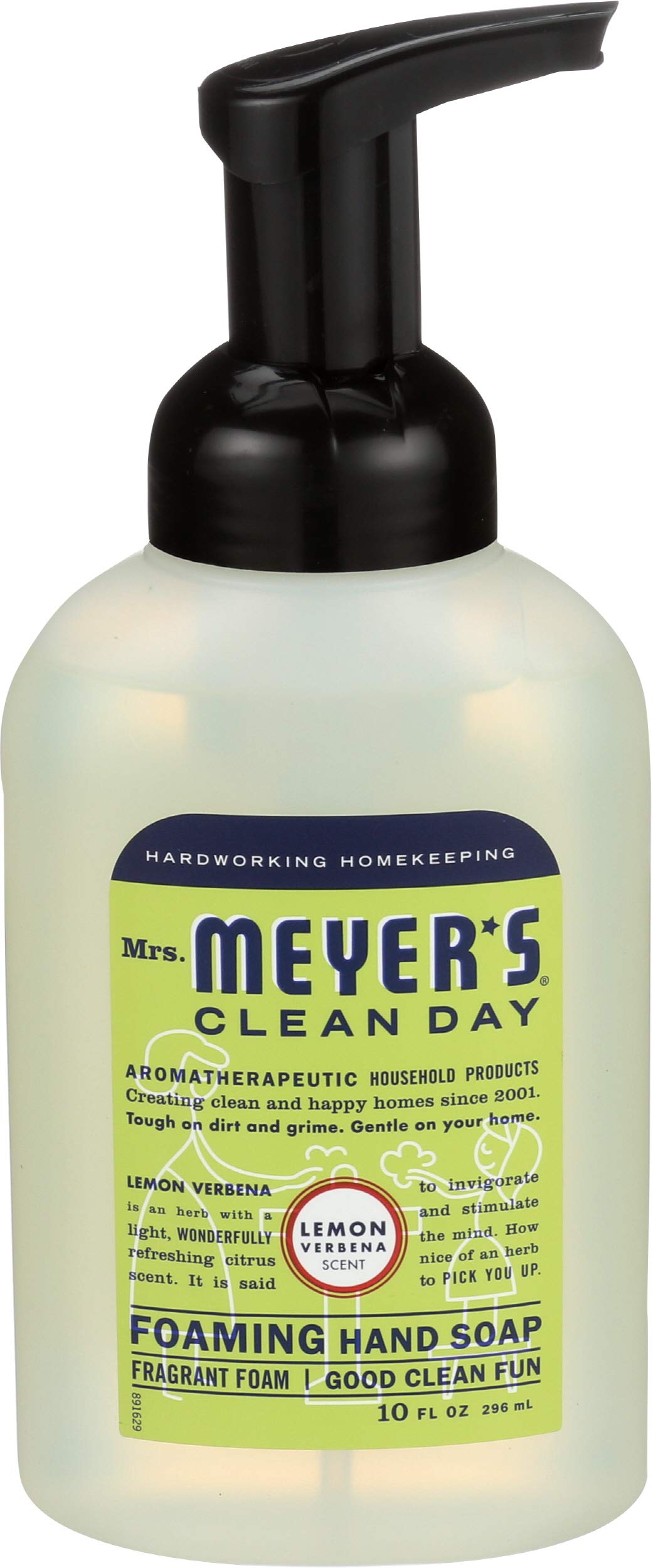 Mrs Meyer's, Soap Hand Foaming Lemon Verbena, 10 Fl Oz
