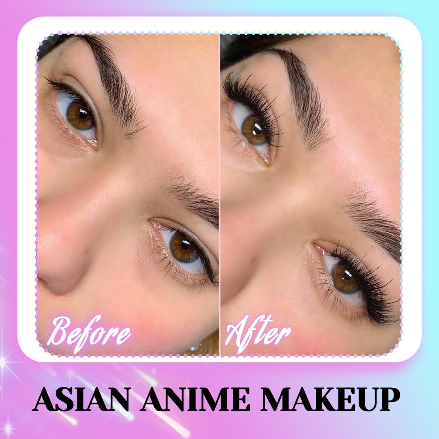 Losha Lashes Wispy Volume Manga Lashes Spiky False Lashes 14 Pairs (Vivid) Beauty and Personal Care Losha