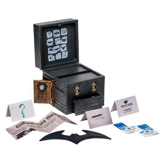McFarlane Toys - DC Direct The Riddler Puzzle Box (Detective Mode Variant), Gold Label, Amazon Exclusive