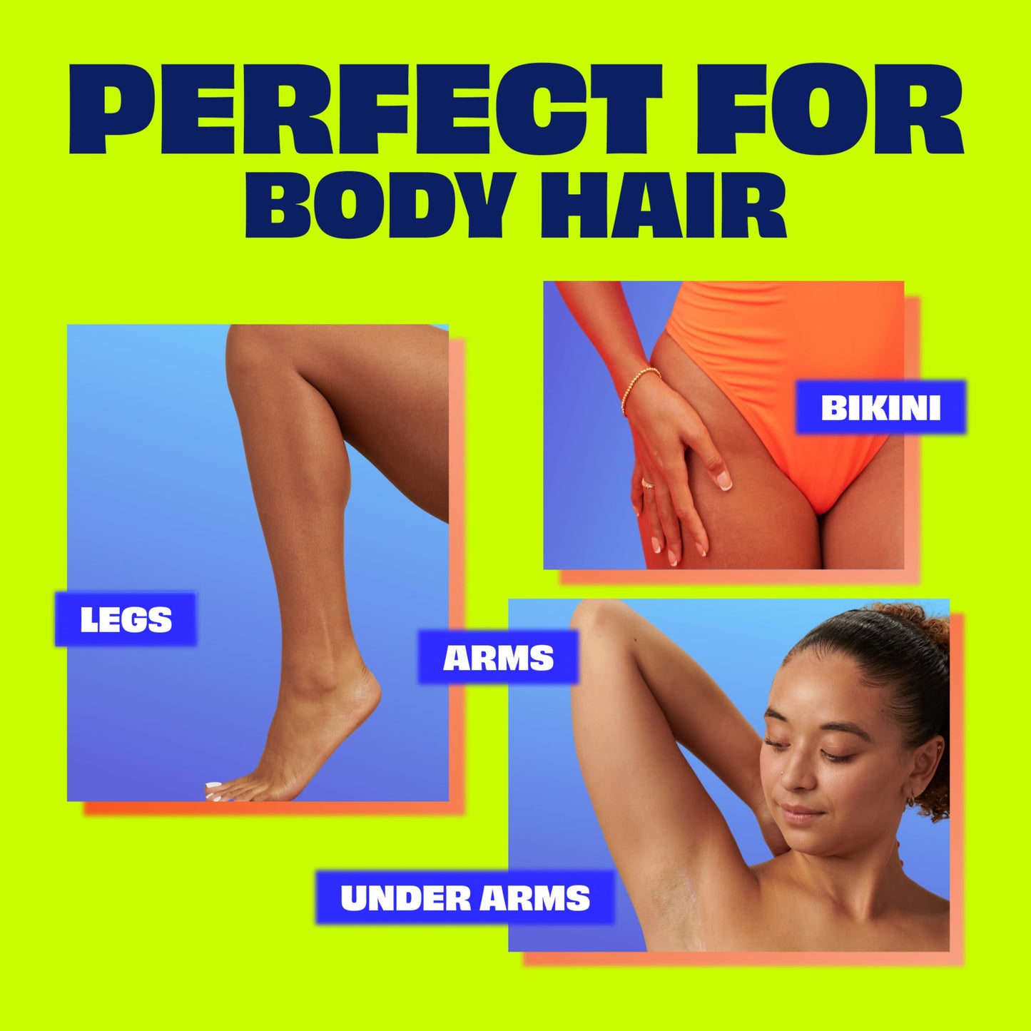 Nair Sensitive Shower Cream Hair Remover with Natural Coconut Oil and Vitamin E, Body Hair Removal Cream, 12 oz