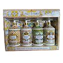 Home and Body Company Hand Soap Villa Flora Collection 16 FL/473ml Bottles infused with Essential Oils (SET OF 4) Sea Salt Verbena, Coconut Citrus