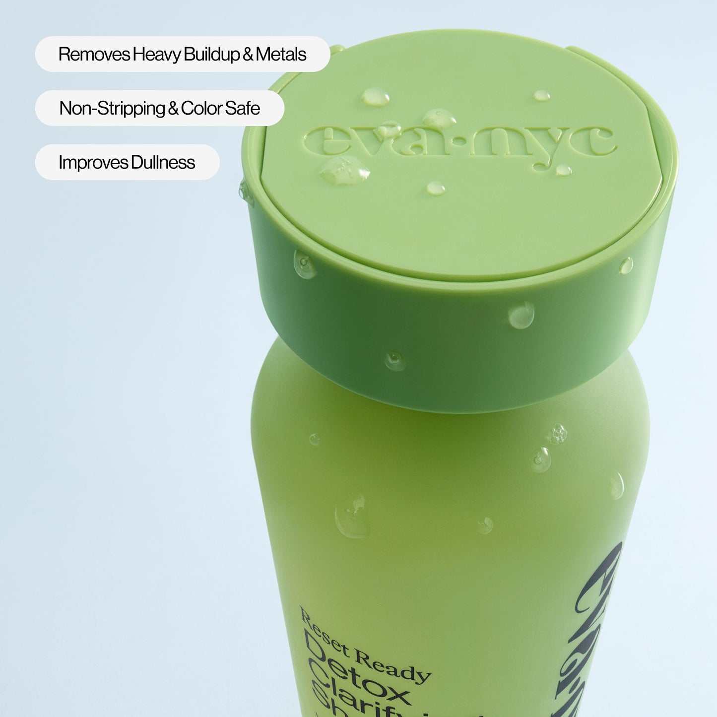 Eva NYC Travel Shampoo and Conditioner Set with Weekly Clarifying Shampoo - Gentle Daily Cleansing - Amino Acids + AHA's - Moisture + Shine - Protects
