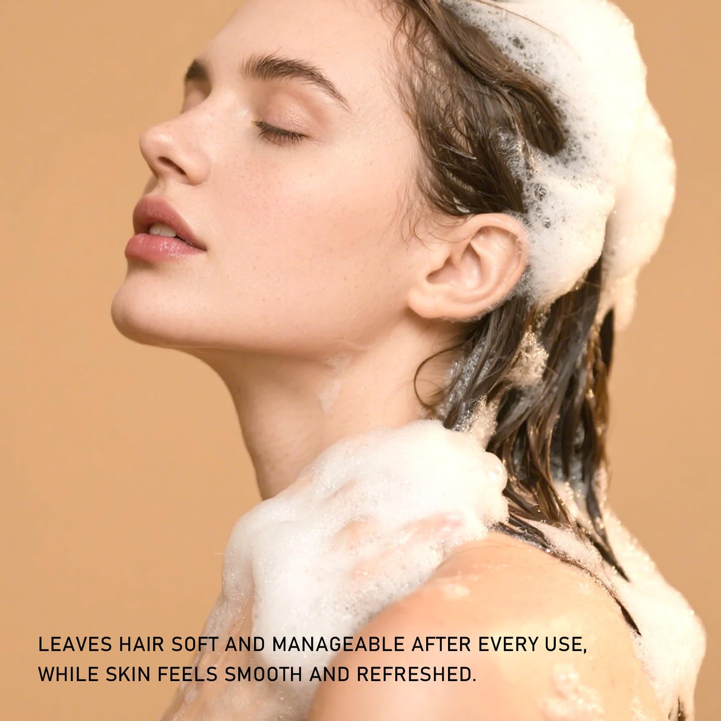 Shower Essentials for Men and Women,3 Piece Body Wash Shampoo and Conditioner Set,Deep-cleansing Shampoo for Oily Hair,Long-lasting Fragrance Shampoo