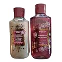 Bath & Body Works Women's Strawberry Snowflakes Body Lotion and Body Gel Wash 2 Piece Set