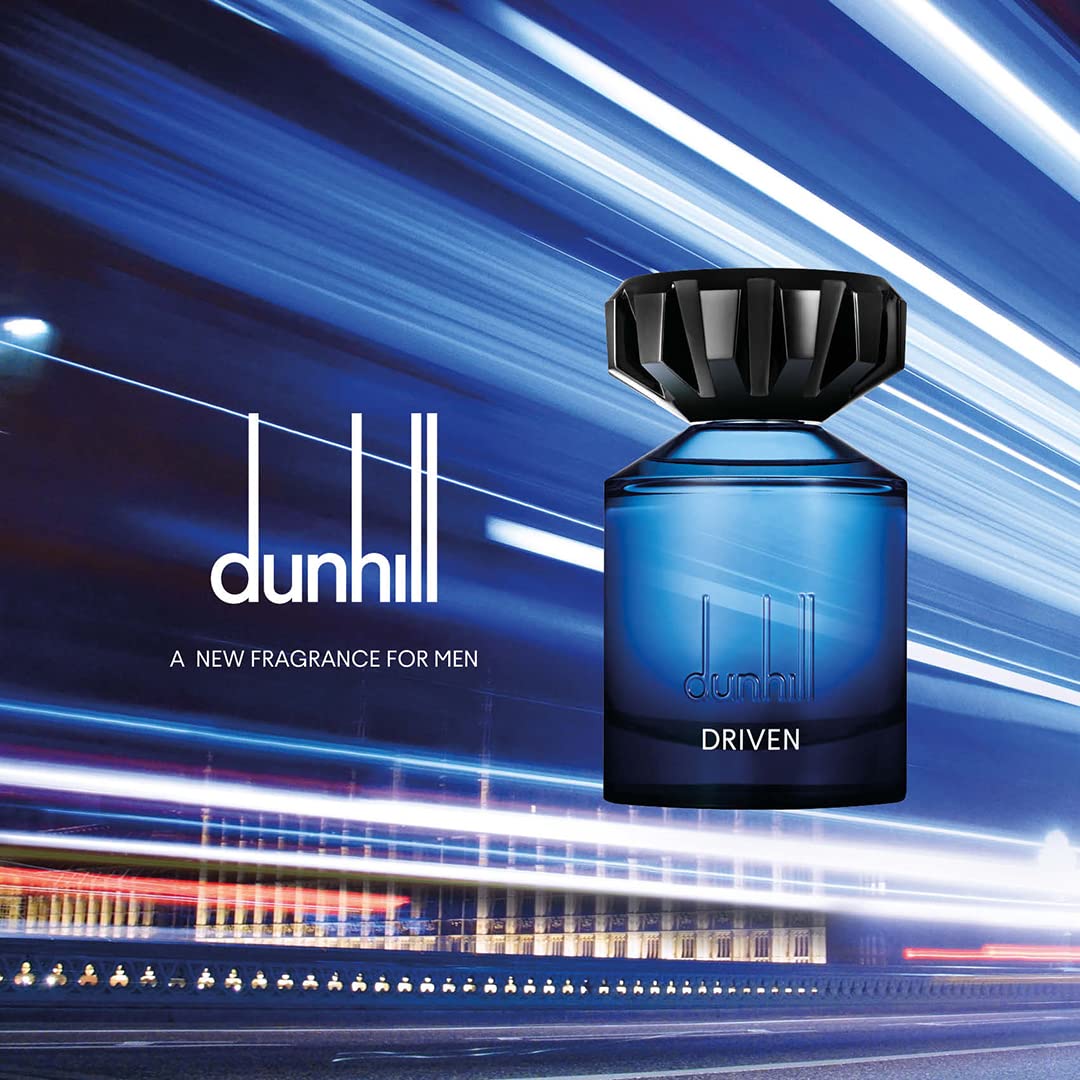 Dunhill Driven Blue Eau de Toilette EDT Spray for Men, 3.4 fl. oz.