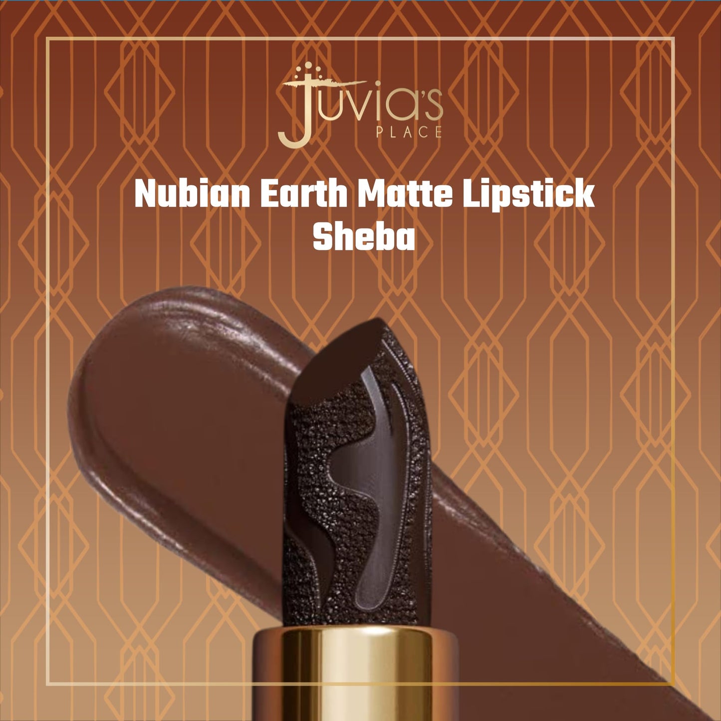 Juvia's Place Nubian Earth Matte Lipstick Sheeba - Hydrating Long-lasting Lipstick, Richly Pigmented Lip Makeup, Creamy with Matte Finish Beauty & Lip