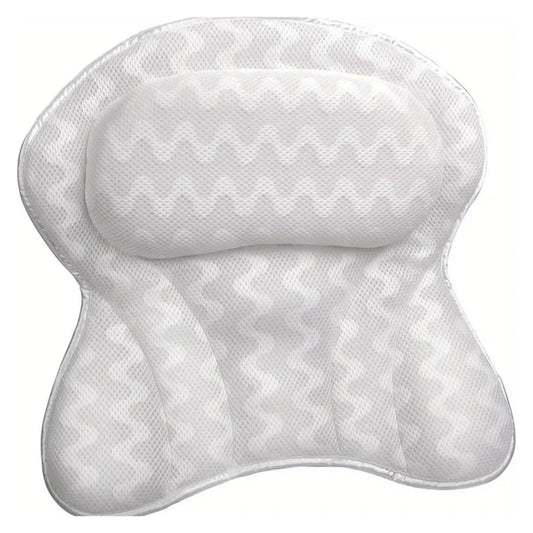 Bath Pillow Bath Pillow Bathtub, Tub Headrest with Soft 4D Air Mesh Fabric Spa Pillow Beauty and Personal Care YWYMCRJLV