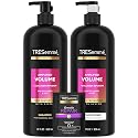 TRESemmé Shampoo and Conditioner Set, Amplified Volume + Collagen Infusion, 24H Full Body & Lift with Heat Protection + Keratin Repair Mask (3 Piece