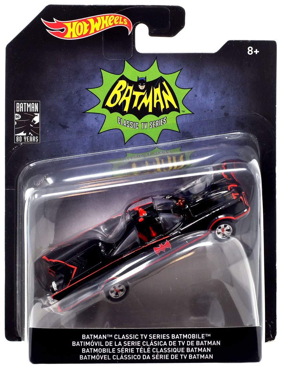 Hot Wheels 1:50 Scale Batman 80 Years Batman Classic TV Series Batmobile