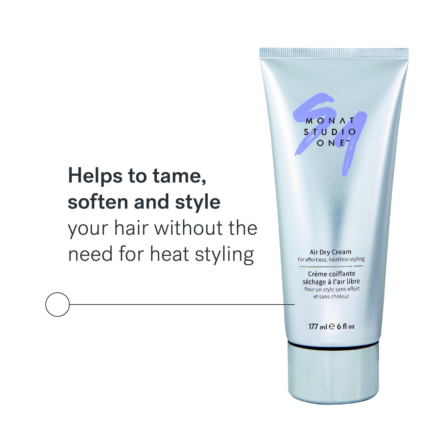 MONAT STUDIO ONE™ Air Dry Cream - Soft, Hair Styling Cream for touchable hold and Humidity Protection. Hair Frizz Control for All-Hair Types and no Beauty & Personal Care MONAT