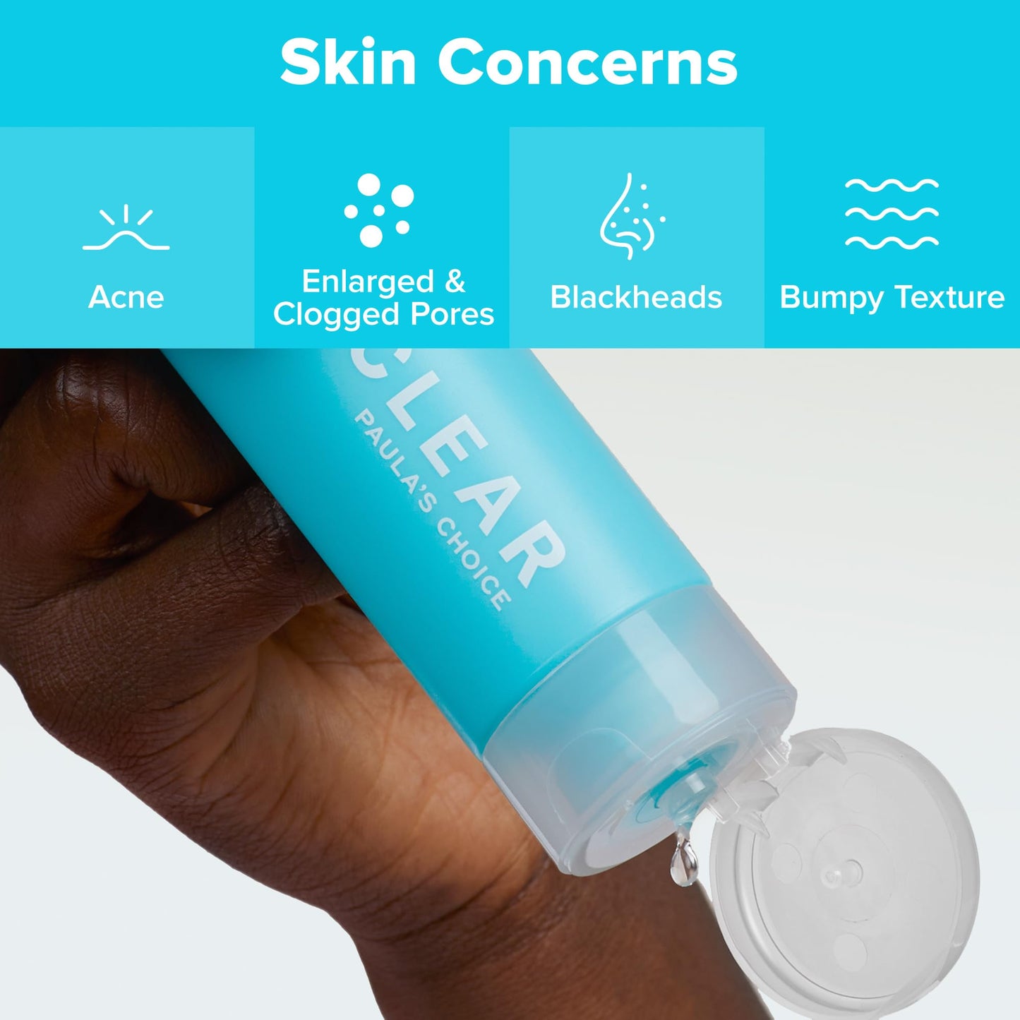 Paula's Choice CLEAR Anti-Redness Exfoliating Solution, 2% Salicylic Acid Liquid Exfoliant for Face, Face Exfoliant for Mild to Severe Acne