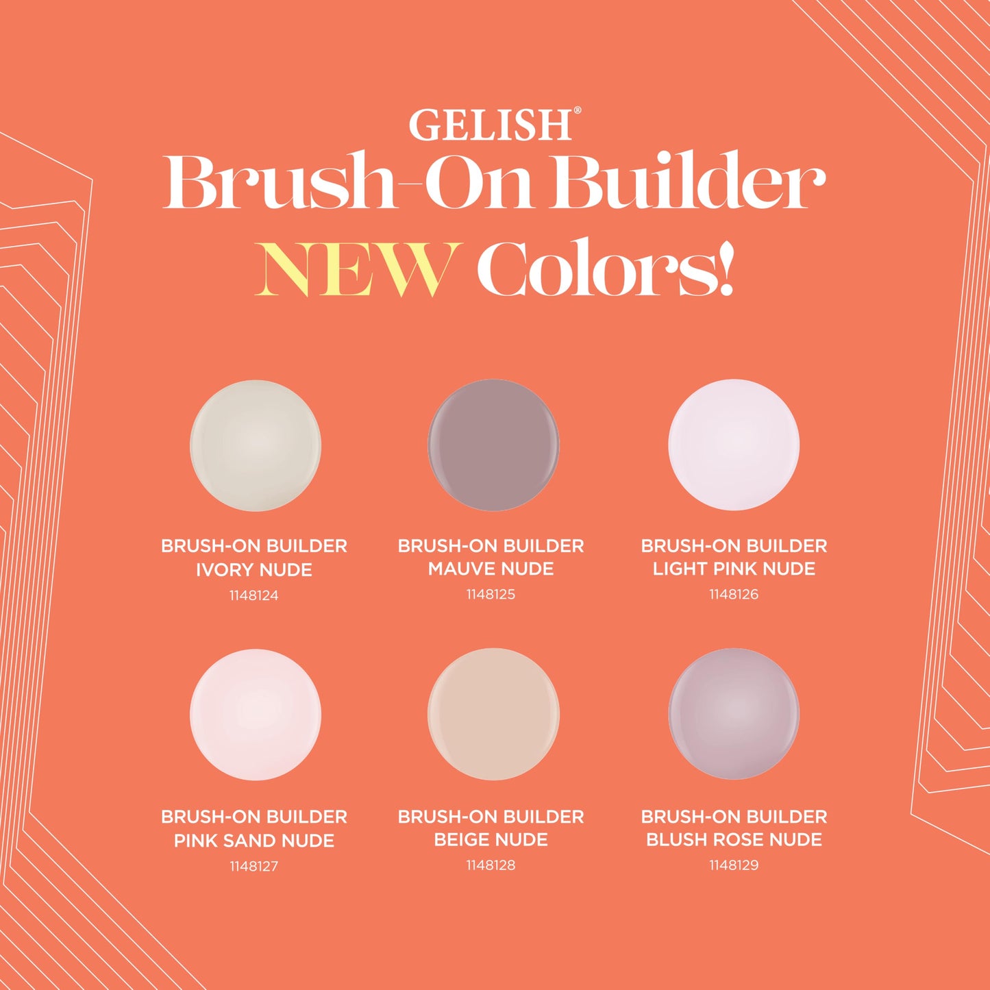 Gelish TPO-Free Soak-Off Brush-On Builder - Ivory Nude, 15 mL Beauty & Personal Care Gelish