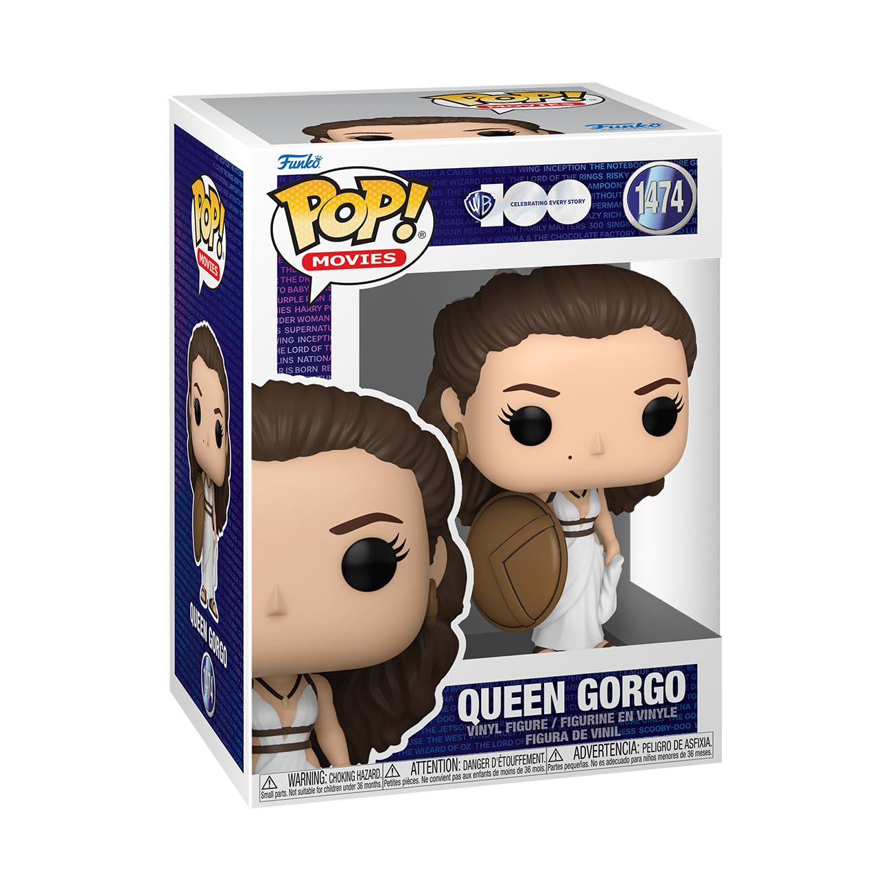 Funko POP! Movies: 300 - Queen Gorgo - 300 The Movie - Collectable Vinyl Figure - Gift Idea - Official Merchandise - for Kids & Adults - Movies Fans…