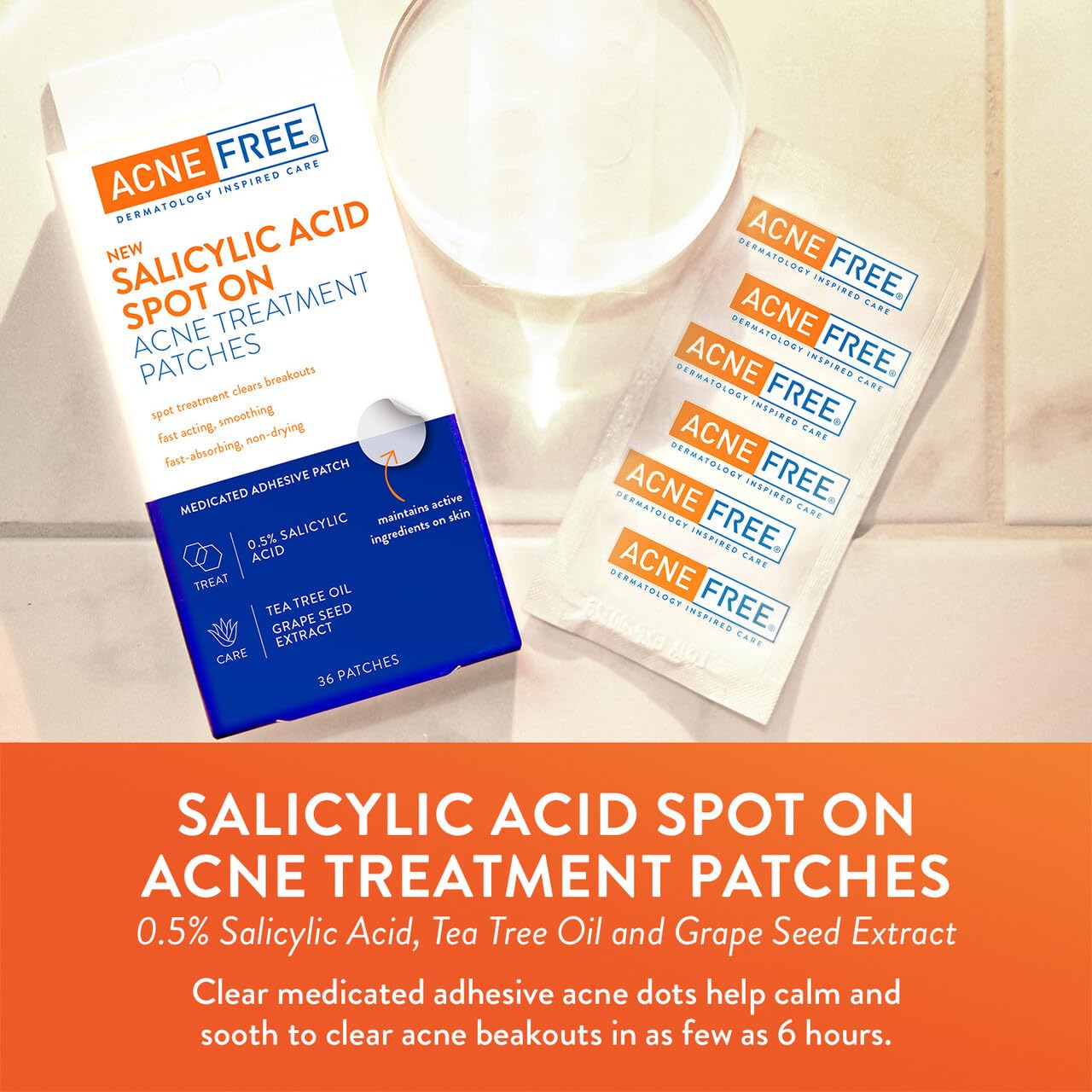 AcneFree Salicylic Acid Acne Pimple Patch Treatment
