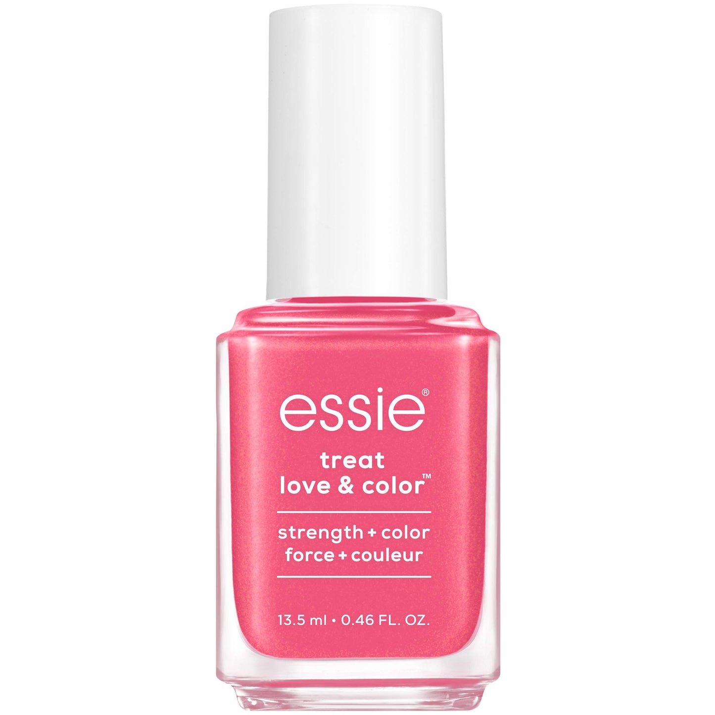 essie Strength and Color Nail Care Polish, Punch It Up, Full Coverage Pink with Blue Undertones, 0.46 Ounce Beauty & Personal Care essie