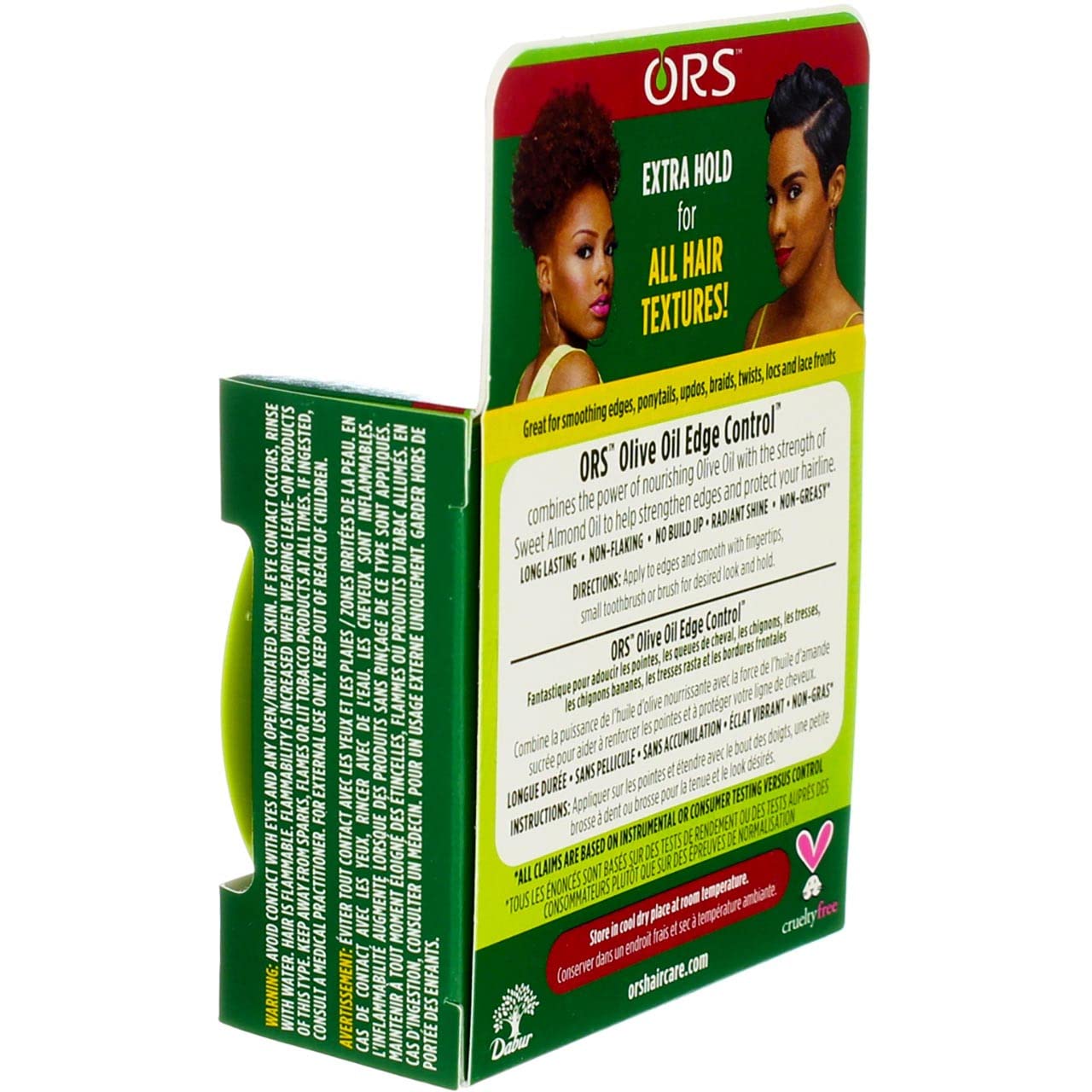 ORS Olive Oil Edge Control Hair Gel for Strengthening (2.2 oz)