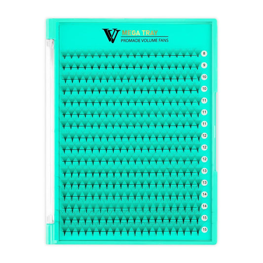 VAVALASH 500 Fans Eyelash Extensions 9-16mm Length Premade Lash Fans 5D-14D Handmade Volume Lash Extension(8D-0.07-C-12mm) Beauty and Personal Care VAVALASH Default Title