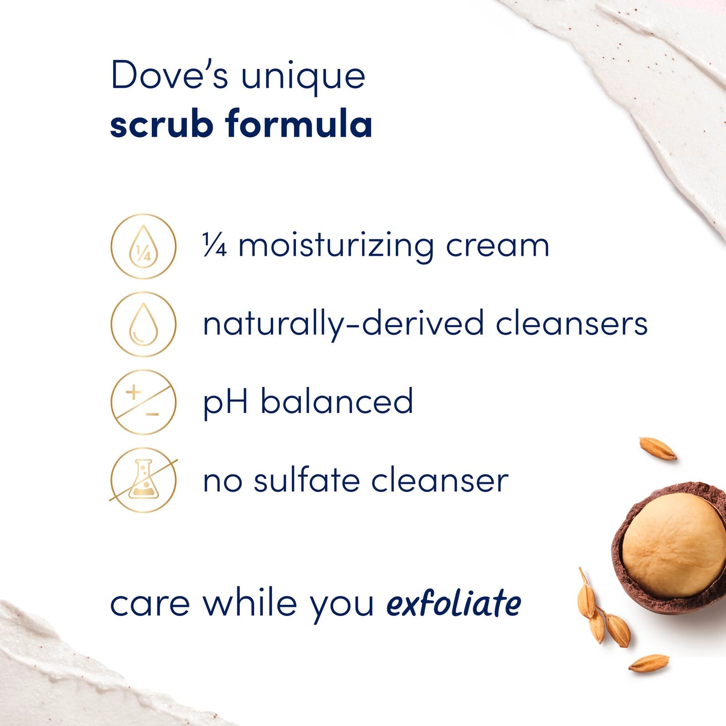Dove Mixed Body Scub Trial Pack 3 Pack for Women for Visibly Silky-Smooth, Nourished Skin 3.5 oz Beauty & Personal Care Dove