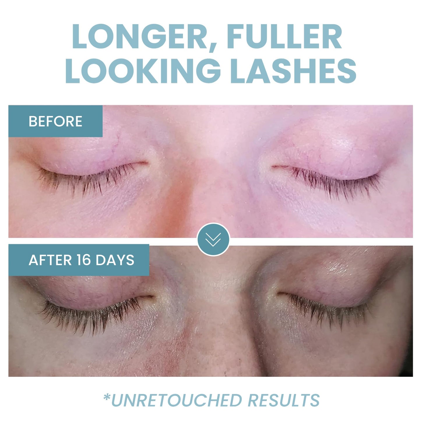 Eva Naturals 100% Pure Castor Oil - Cold Pressed for Eyelash, Eyebrow, Hair & Lash Growth, Thicker Brow & Face Serum Drops for Wrinkles, Hydrating