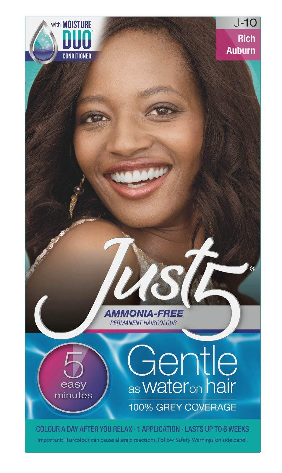 Just 5 Color Natural Rich Auburn (3 Pack)