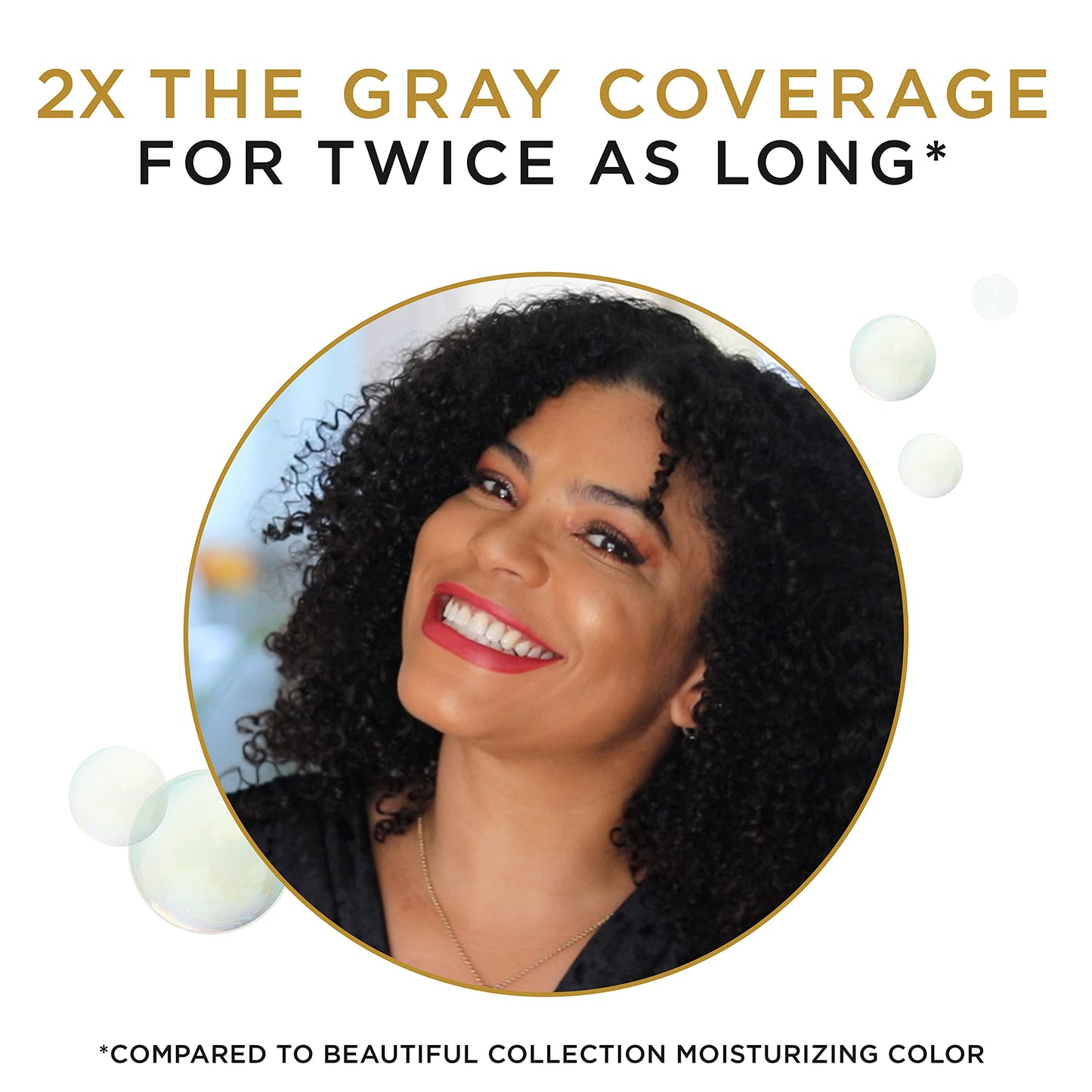 Clairol Professional Beautiful Collection Advanced Gray Solutions, 1A Midnight Black, 3 oz. - Packaging May Vary
