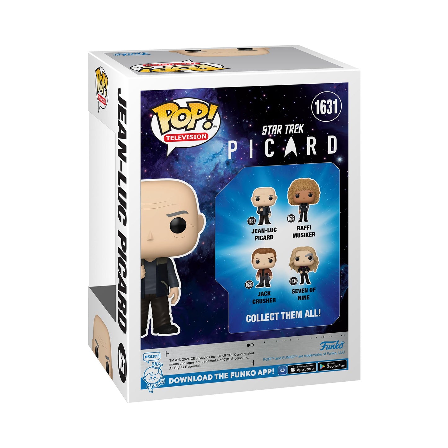 Funko POP TV: Star Trek Picard - Jean-Luc Picard - Star Trek - Collectable Vinyl Figure - Gift Idea - Official Merchandise - for Kids & Adults - TV…