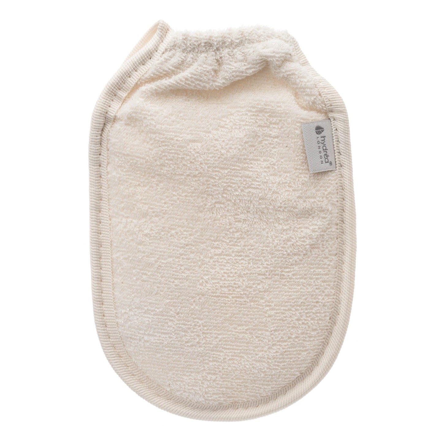 Hydrea London Exfoliating Glove - Organic Egyptian Shower Loofah & Dual-Sided Face Glove Exfoliator - Body Scrubber for Men & Women, Dead Skin Cell