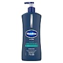 Vaseline Men Fast Absorbing 3-in-1 Face, Hands & Body Lotion for Men, For Dry Skin, Absorbs in Just 15 Seconds for Moisturized Skin 20.3 oz