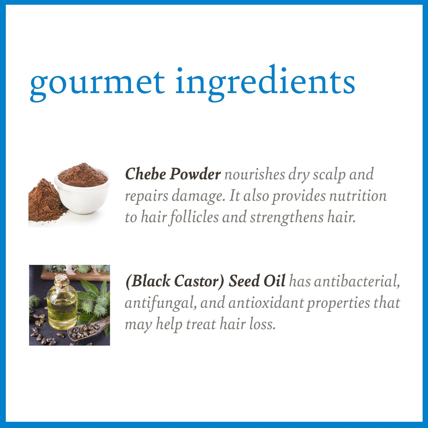 Camille Rose Black Castor Oil & Chebe Edge Control, Strengthening and Smoothing Hair Gel for Shine and Sculpting, 2 oz