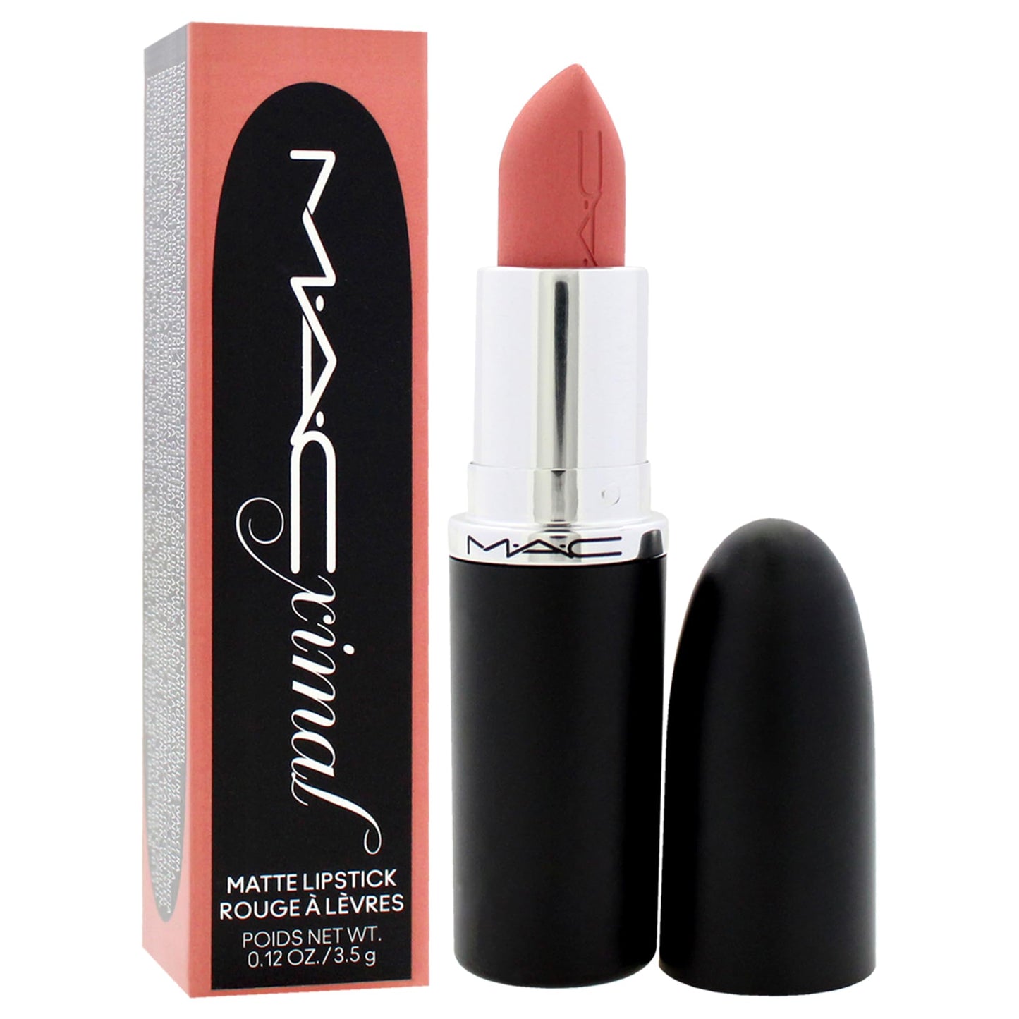 Macximal Matte Lipstick - 606 Kinda Sexy by MAC for Women - 0.12 oz Lipstick