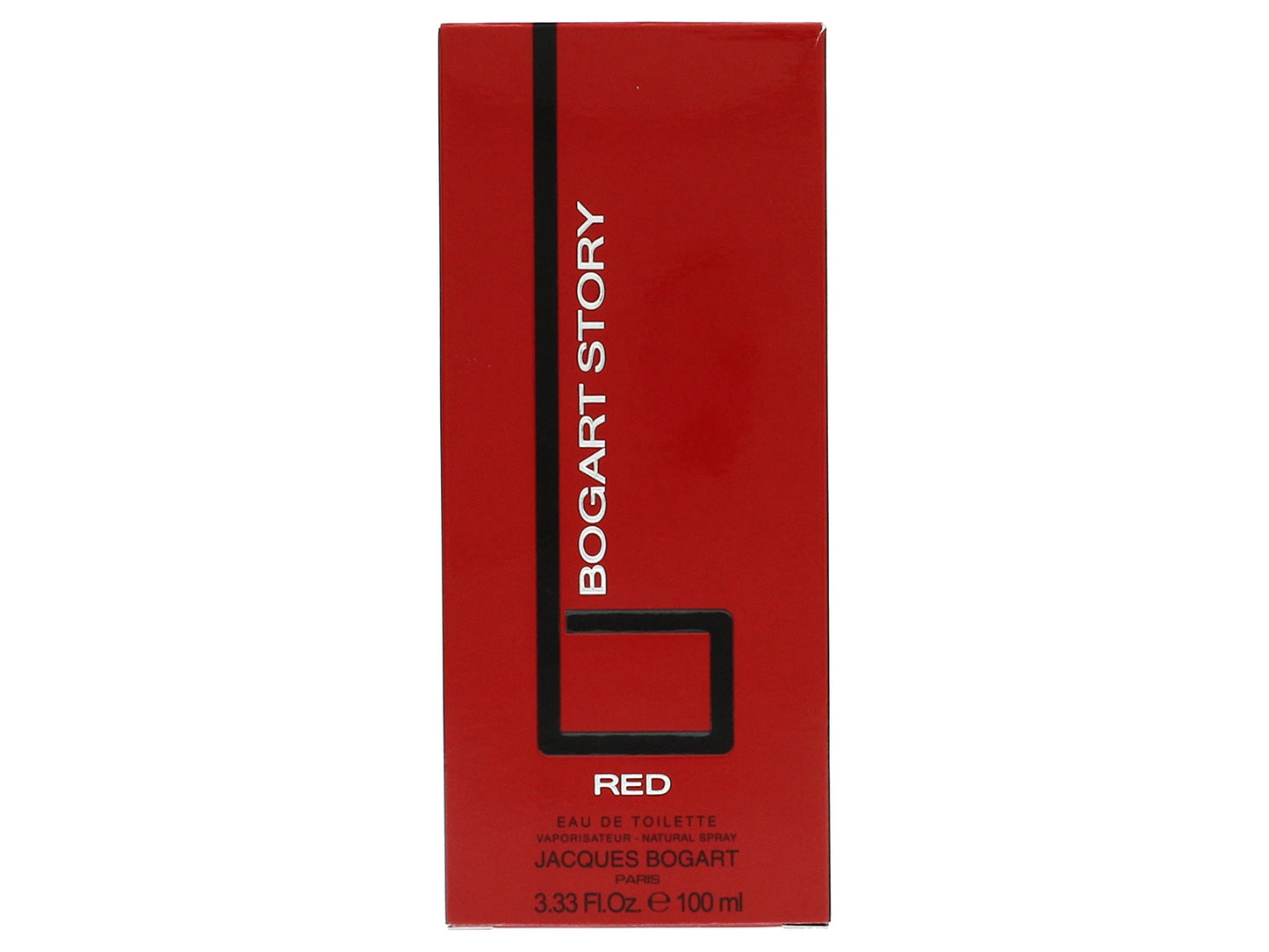 Jacques Bogart Eau de Toilette Spray, Bogart Story Red, 3.4 Ounce