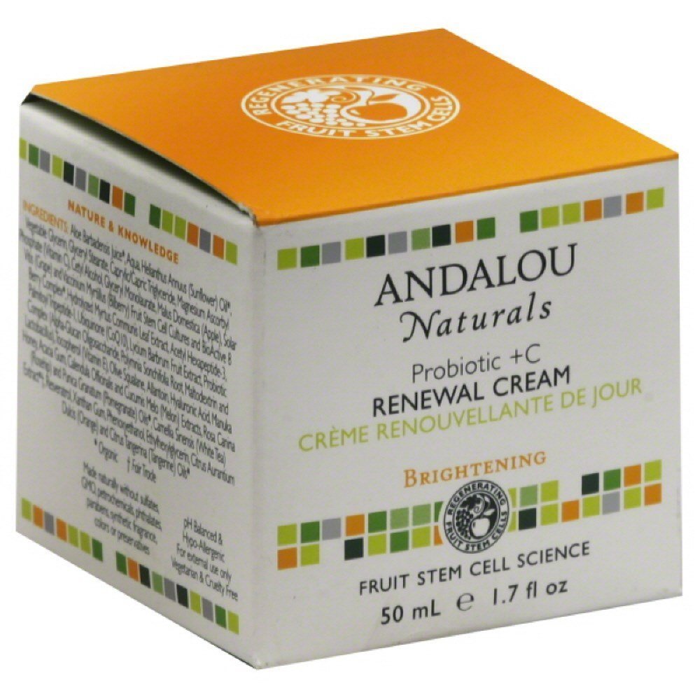 Andalou Naturals Face CRM Probiotic C Renewl
