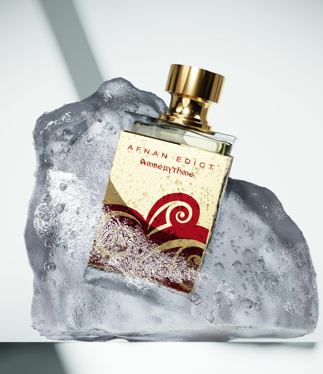 Afnan Edict Amberythme Unisex Luxury Eau de Parfum Spray, 2.7 Fl. Oz - Warm & Indulgent Amber Perfume with Cinnamon, Vanilla & Sandalwood