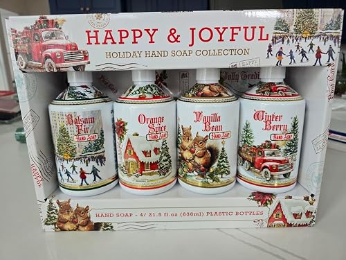 Happy and Joyful Handsoap Christmas Collection