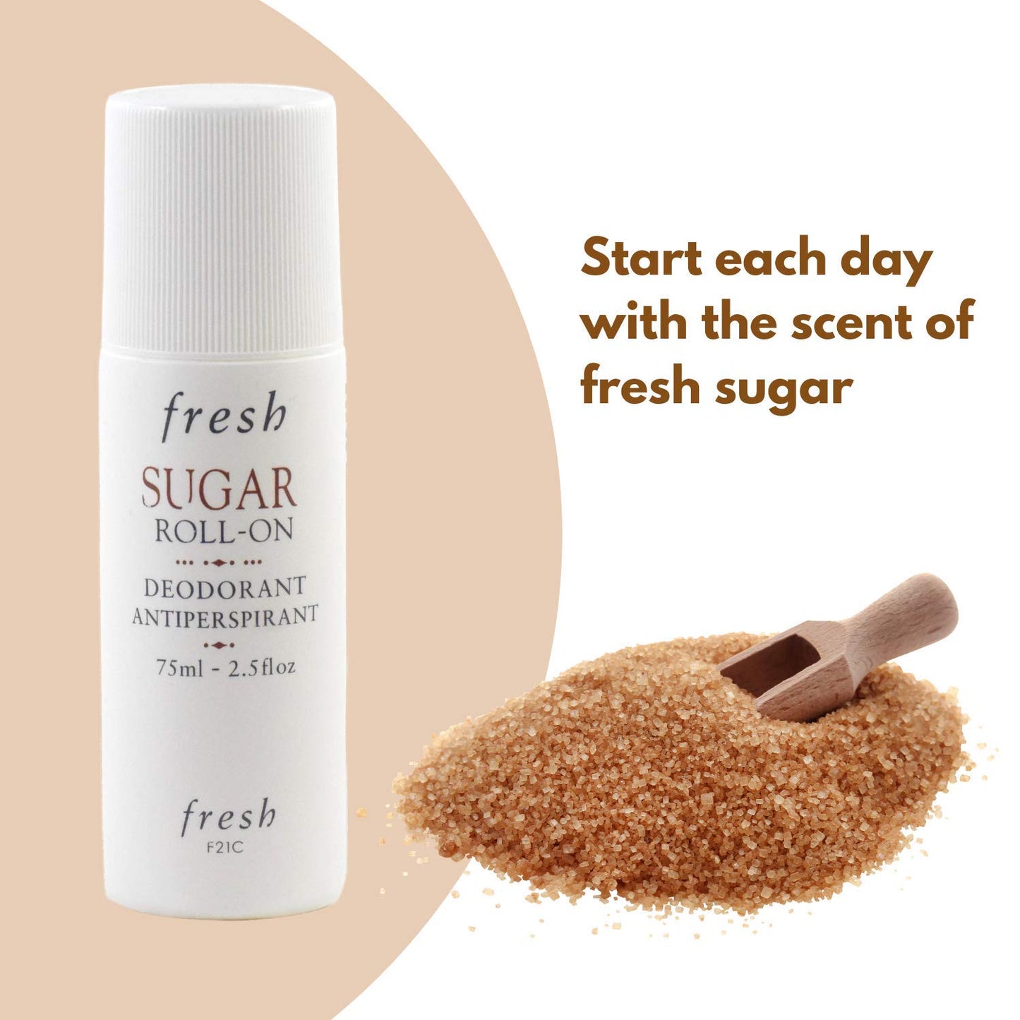 Fresh Sugar Roll-On Deodorant 75ml/2.5oz Beauty and Personal Care Fresh