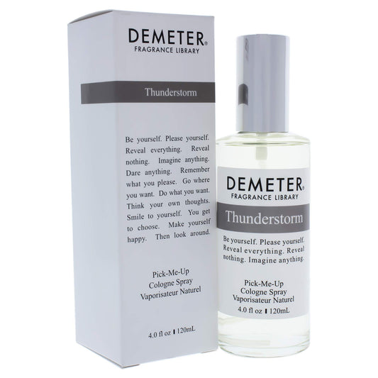 Demeter Cologne Spray for Unisex, Thunderstorm, 4 Ounce Beauty & Personal Care DEMETER