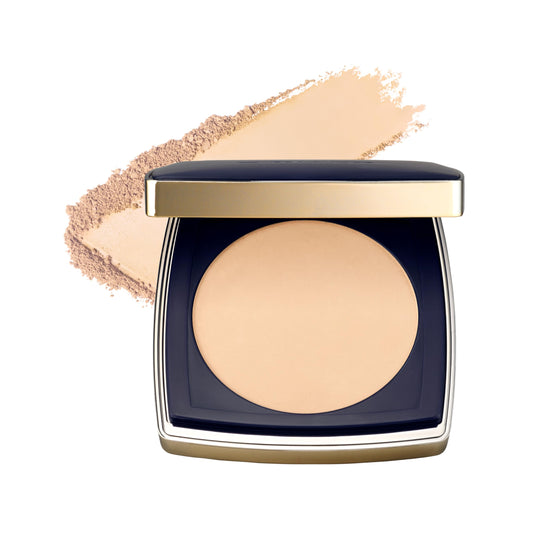 Estée Lauder Double Wear 12-Hour Stay-in-Place Matte Powder Foundation | Controls Oil & Shine, 0.39 Ounce, 2W1 Dawn
