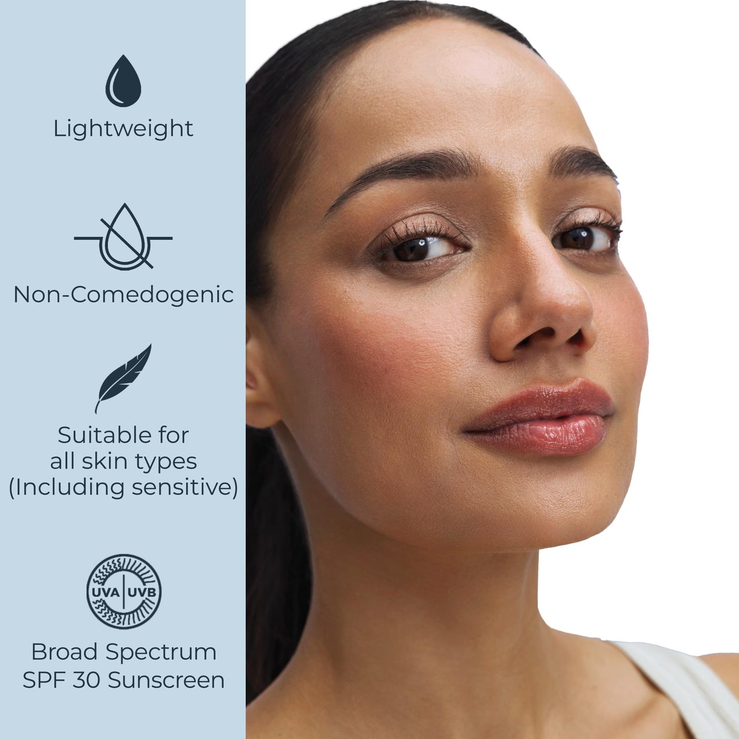 Eucerin Immersive Hydration Daily Face Lotion Broad Spectrum SPF 30 Sunscreen with Hyaluronic Acid, Lightweight Face Moisturizer Reduces Look Beauty and Personal Care Eucerin