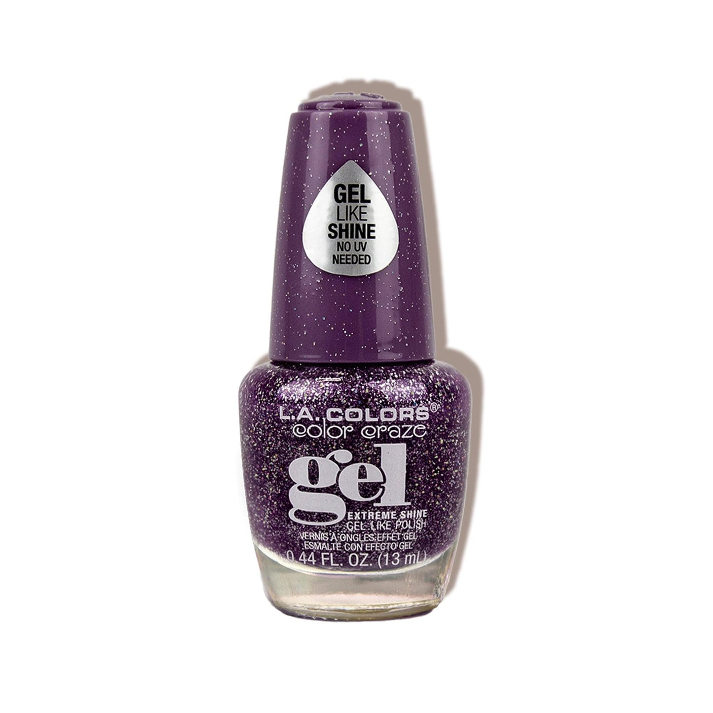 L.A. COLORS Demo - Color Craze Shimmer Gel Polish, Blast CNL283 Beauty & Personal Care L.A. COLORS
