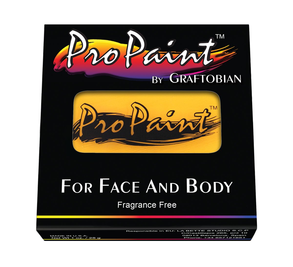 Graftobian Propaint - Buttercup Yellow (30 ml)