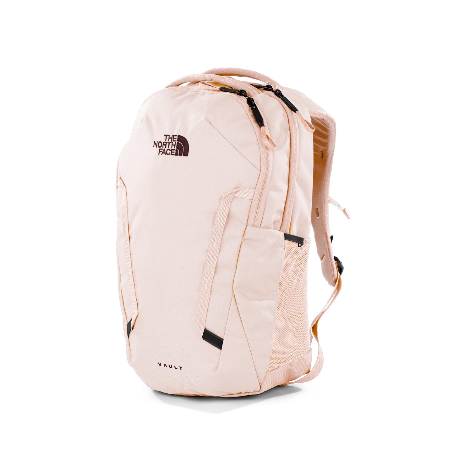 The North Face Women's Vault Everyday Laptop Backpack - Commuter Travel Bag, Water-Repellent, Spacious Main Compartment, Pink Salt, One Size