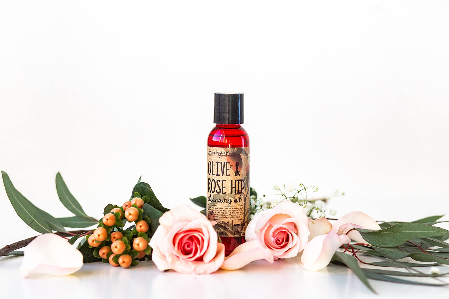 Urban Hydration Spot & Scar Rosehip and Olive Soothing Face Cleansing Oil | Cleans, Smooths Fine Lines and Wrinkles, Hydrates & Protects, Evens Skin
