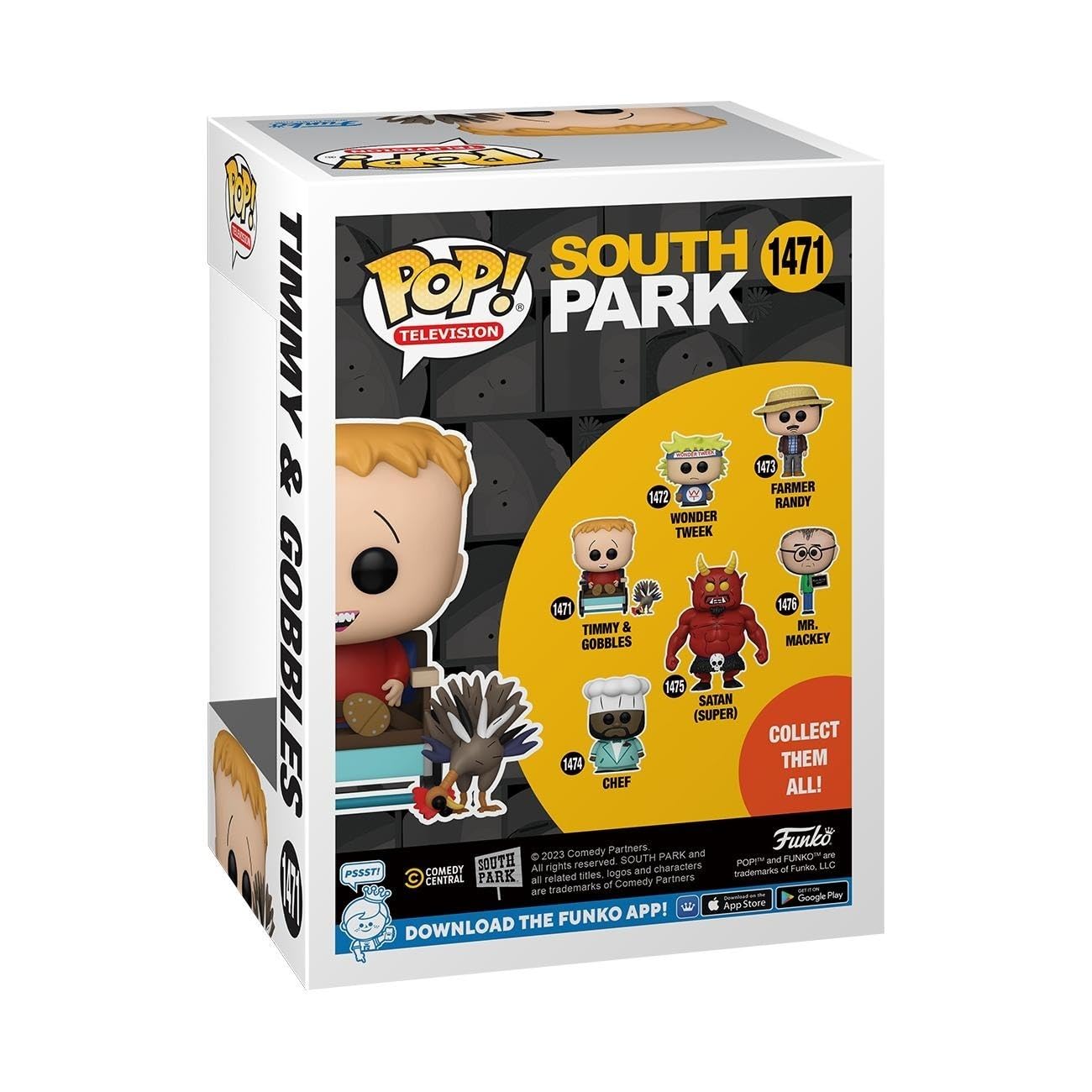 Funko POP! & Buddy: South Park - Timmy Burch & Gobbles - Collectable Vinyl Figure - Gift Idea - Official Merchandise - for Kids & Adults - Cartoons…